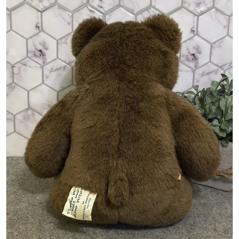 Build-a-Bear 1st Generation Brown Vintage Plush Stuffed 1997 Teddy Bear